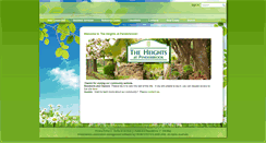 Desktop Screenshot of heightsatpenderbrook.com